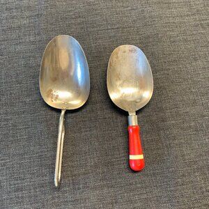 Vintage Kurtt Fuel Co.& A&J Measuring Scoop ¼ Cup Scoop
